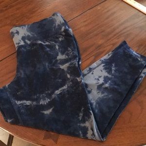 Lane Bryant Livi wicking leggings tie dye!